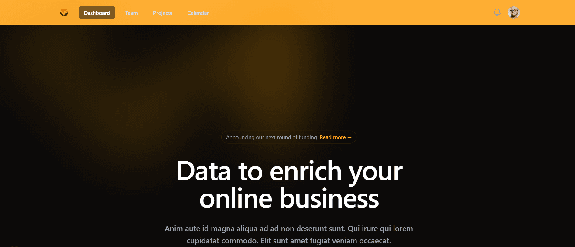 SasS Landing Page